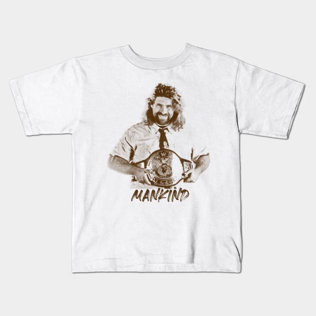 Champions Mankind Kids T-Shirt by DarkFeather